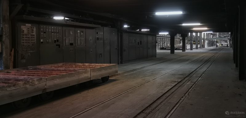 Fahrweg Schiebebuehne Pressen Hangseite